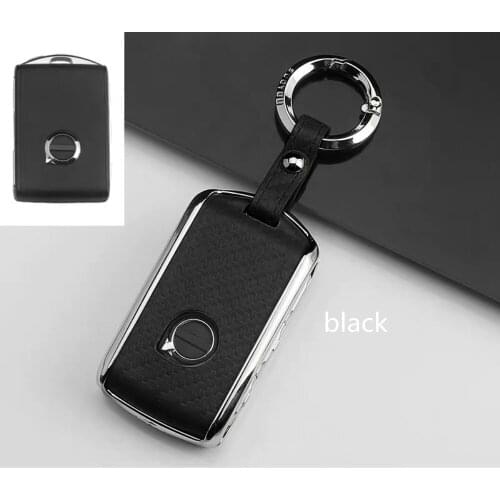 Car Remote Flip Key Fob Shell Cover Case Galvanized Alloy For Volvo XC40 XC60 S90 XC90 V90 2017 2018 T5 T6 2015 2016 T8