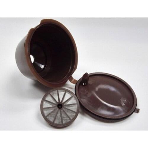 Refillable Coffee Filter Baskets Dolce Gusto Capsule Plastic Capsule Refillable Capsule Reusable 50ml