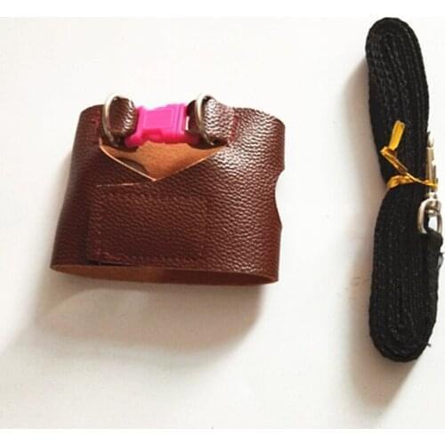 Small Pet Harness with Leash PU Leather Small Animal Vest for Hamster Rabbit Guinea Pig Chest Strap Harness Pet Supplies