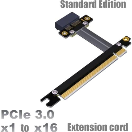 PCI express 3.0 pcie 16x to 1x ADT PCI-E x16 X1 gen3 8G/bps 16x male 1x female R31SF R31SL R31SR