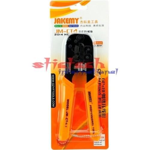 By dhl 50pcs Cable Wire Strippers 6P 8P Ethernet Cable Plier Crimper Multifunctional Terminal Tools Pliers Network Clamp Tools