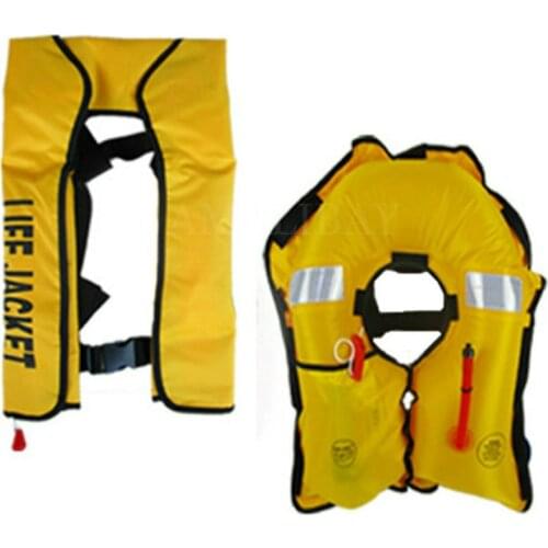 Professional Swimming Survival Adult Jacket Automatic Inflatable Swimming Life Jacket Fishing Vest Life Vest for Men Water Sport