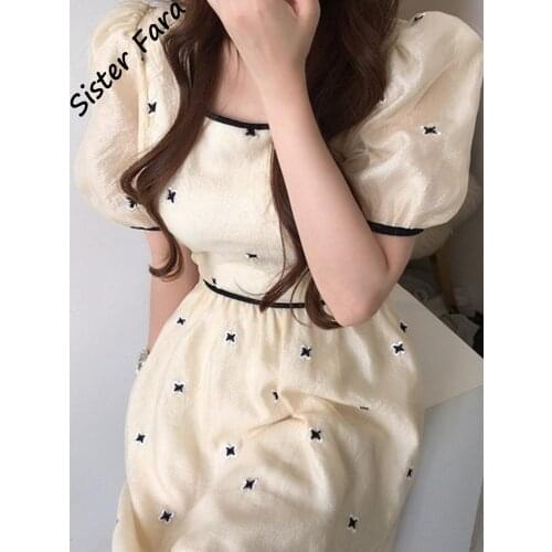 Sister fara Summer Dresses With Sleeves