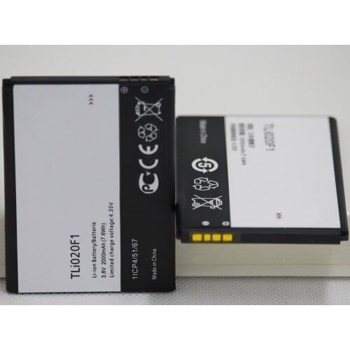 20pcs/lot For Alcatel TLI020F1 One Touch Pop 2 5042d C7 7040 OT-7040 OT-7040D 5010 5010D OT5010 OT5010D Internal Phone Battery