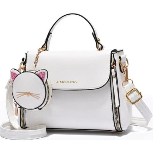 Female bag flip small square bag 2020 new all-match cross-body female bag portable small square bag high quality lady handbag