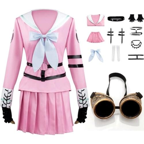 Anime Danganronpa V3 Miu Iruma Cosplay Costumes Women Dress Girls Uniforms Clothing