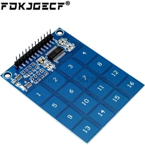 16 Channel TTP229 Digital Capacitive Switch Touch Sensor Module