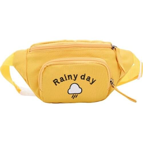 2020 Cheap Children Waist Packs Cartoon Fanny Pack Hip Waist Festival Money Pouch Belt Wallet Sport Holiday Kid Gift For Child