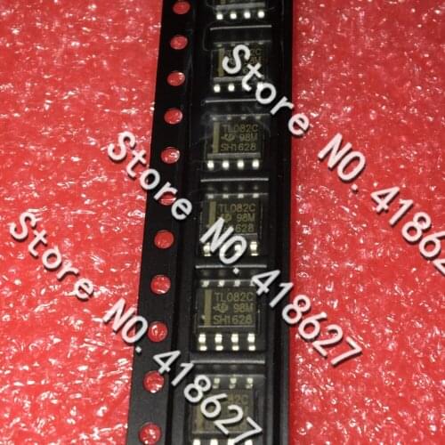 50PCS/LOT TL082C TL082CDR TL082CDT SOP-8 Linear four operational amplifiers New and original