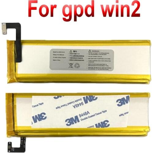 1pc battery For GPD WIN2 WIN 2 battery for GPD WIN 2 Handheld Gaming Laptop Windows 10 System 8GB RAM Mini PC Laptop
