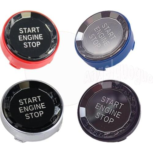 Car Crystal style START STOP Engine Button Cover Switch Key Replacement for BMW X1 X5 E70 X6 E71 Z4 E89 E90 E91 E60 E87 E92