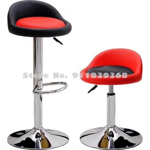 Bar Chair Office Lift Chair Swivel Chair Modern Simple Household High Stool Back Bar Chair Bar Round Stool