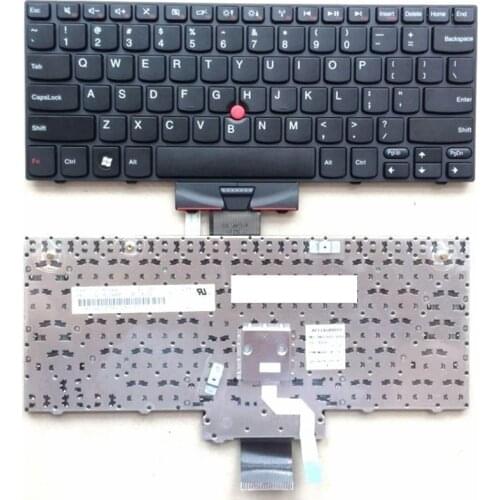 US Black New English Replace laptop keyboard For Lenovo For IBM for Thinkpad X120E X100 X100E E10 E11 With pointing sticks