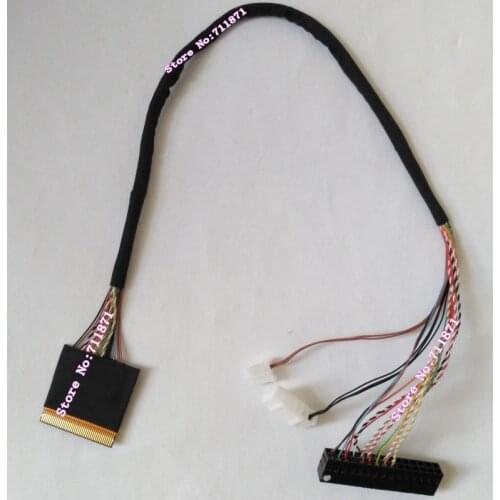 HJ101NA-01B LCD Screen Cable Line 0.5 Pitch 40Pin FFC FPC LVDS Screen Line cable 40P FPC LVDS 1Ch 8Bit Screen Cable Line Cord