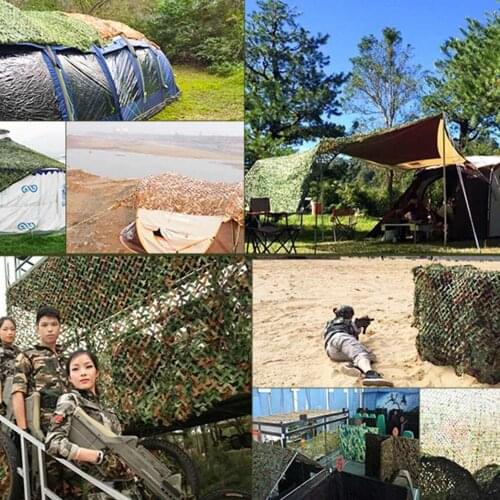 2020Desert camouflage navy camouflage Polyester Oxford Fabric PET Fibre Camouflage Camo Net Netting Hunting Sun Shade Car