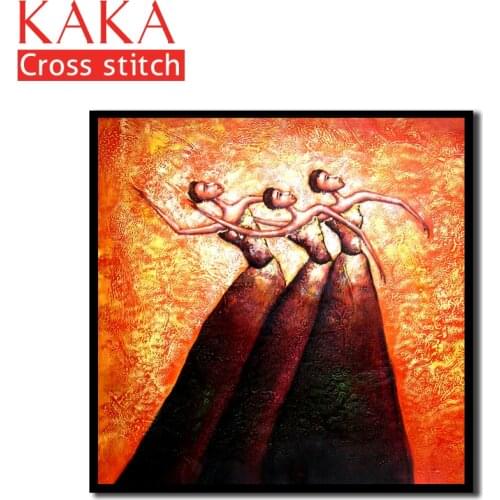 Cross stitch kits,Embroidery needlework sets with printed pattern,11CT-canvas for Home Decor Painting,DMC portrait Full NCKP012