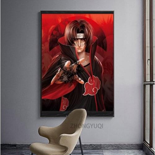 Poster Wall Art Poster Sasuke Itachi Poster Wall Decor Christmas Gift Lenticular Poster Room Decor