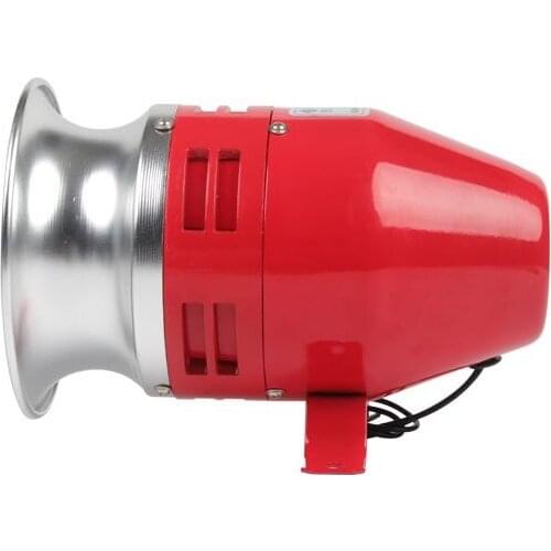 Motor Driven Air Raid Siren Metal Horn For Industry Boat Alarm MS-390 AC 220V