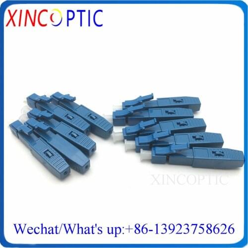 Low Price Sale LC/UPC APC Telecom Standard FTTH Solution Optic Fiber Fast Connector LC Field Quick Assembly Fiber Connectors