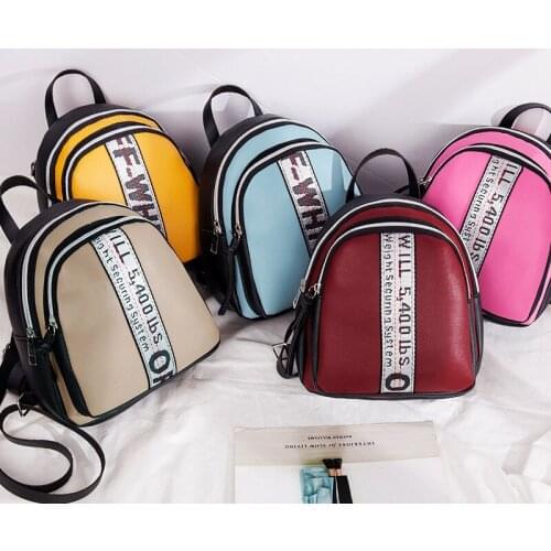 Backpack Womens 2020 New Style Fashion STUDENTS Backpack Korean-style Travel School Bag Trend Bags WOMENS Bag