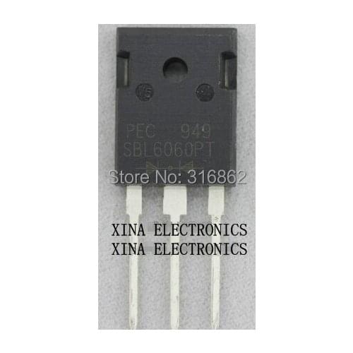 SBL6060PT 60V/60A TO-247 ROHS ORIGINAL 10PCS/lot Free Shipping Electronics composition kit