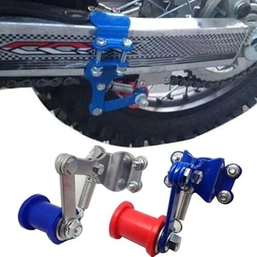 Universal Portable Metal Motorcycle Motocross Chain Adjuster Modified Tensioner Regulator Automatic Adjuster Chain Roller Tools