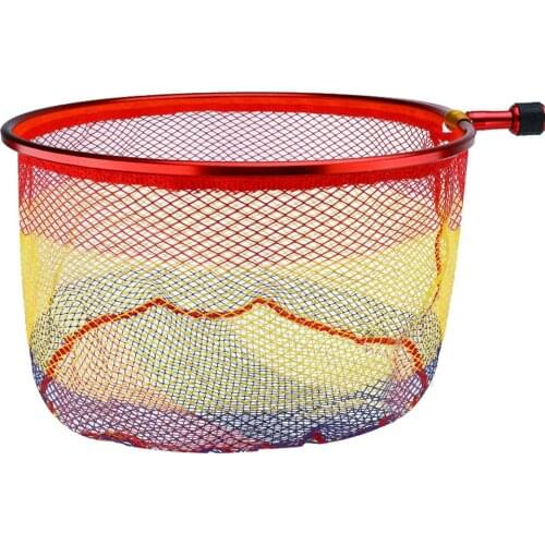 1 PC Hanging Plastic Mesh Head Outdoor Hot Tub Cleaning Tools Fishing Net Head Hanging Plastic Mesh Garden Spplies(Random Color)