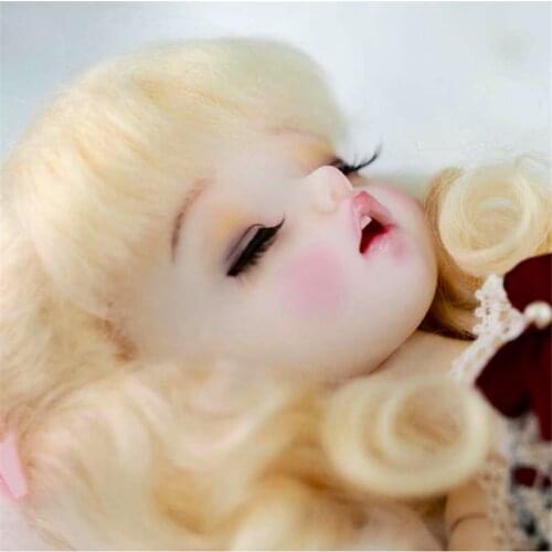 AQK BJD Sleeping Eyes Baby Girl 1/6 Baby Girl Free Eye