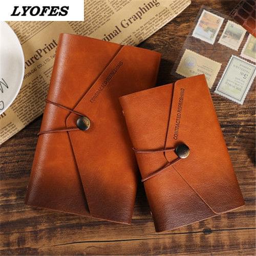 Loose leaf notebook A6 retro bandage hand ledger small notebook portable pocket diary business notebook