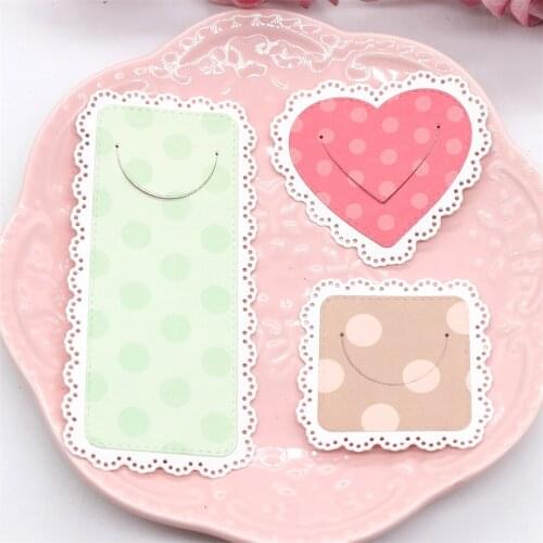 ZFPARTY Planner Tab Paper Clips Metal Cutting Dies Scrapbook Paper Craft Decoration dies scrapbooking