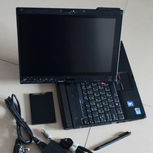 Mb star c6 SSD Diagnosis scanner VCI CAN DOIP Protocol software laptop X201T i7 8g Touchscreen Computer ready to use