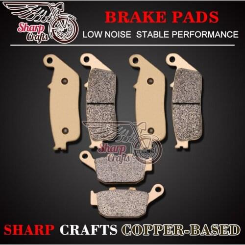 For Honda CB650 CB650F 2014-2017 CBR650 CBR650FA Full Fairing 2014-2018 Motorcycle Metal Copper-Based Front & Rear Brake Pads