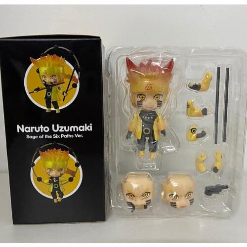 Naruto Uzumaki Figure Naruto 1273 Pvc Action Figure Toys Doll Gift Qposket Anime 10cm