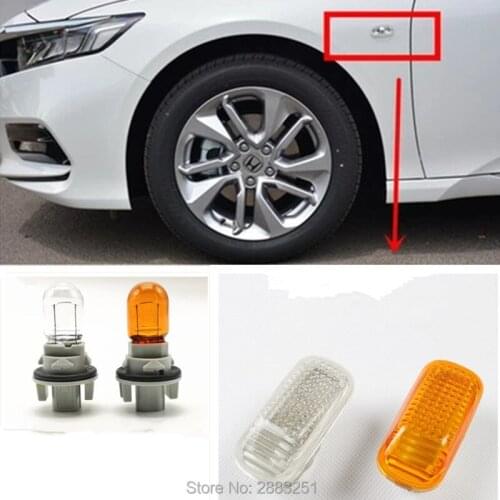2PCS Turn Signal Lamp Car Light Assembly For Honda Fit Civic City Stream Odyssey FIT XR-V JAZZ odyssey vezel accord Side lamp