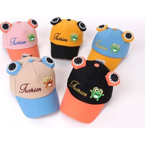 Cute Infant Baby Cartoon Hat For Boys Girls Newborn Accessories Photography Props Hats Children Baseball Cap 1 2 3 4 5 Years