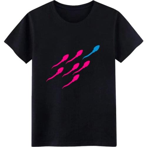 Mens Sperm 1st t shirt printed tee shirt Euro Size S-3xl Basic Solid Famous Basic summer Kawaii shirt