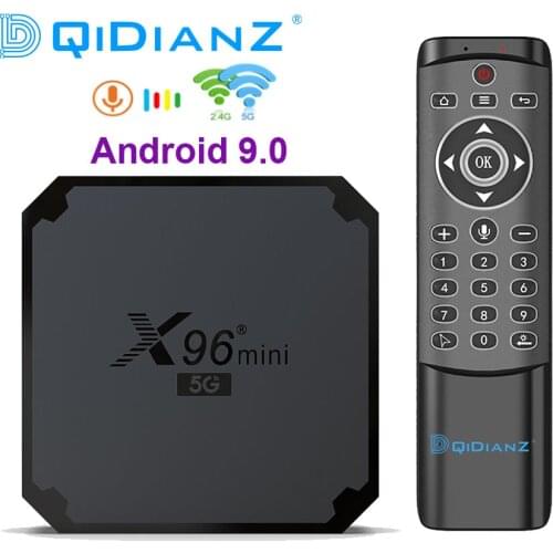 New X96 mini 5G Amlogic S905W4 Android 9.0 TV Box Quad Core 2GB RAM 16GB ROM 4K Smart Set Top Box Media Player X96MINI+ 1GB 8GB