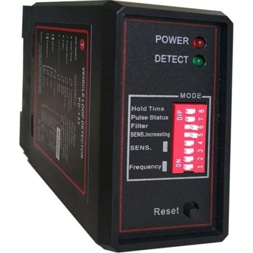 PD-132 Induction Vehicle Loop Detector Obstacle Barrier Sense Radar Single Channel Sensor for Car Parking Gate Barrier Opener