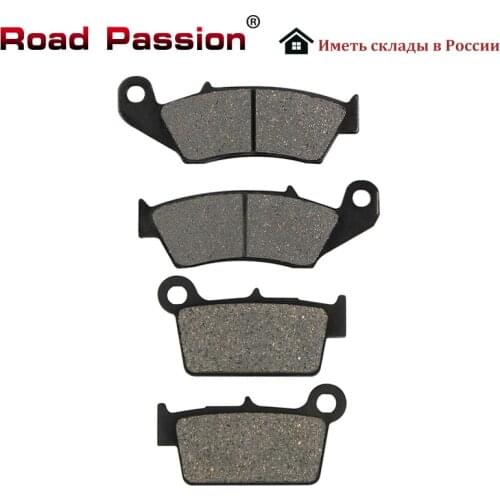 Road Passion Motorcycle Front Rear Brake Pads for Yamaha YZ125 YZ250 YZ250F YZ450 YZ450F 03-07 WR250F WR250R 03-15 WR450 WR450F