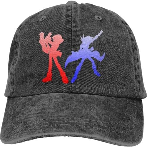 Adjustable Solid Color Baseball Cap Yu-Gi-Oh! GX Game On! Washed Cotton Yu-Gi-Oh! Duel Links Magic Card Games Sports Woman Hat