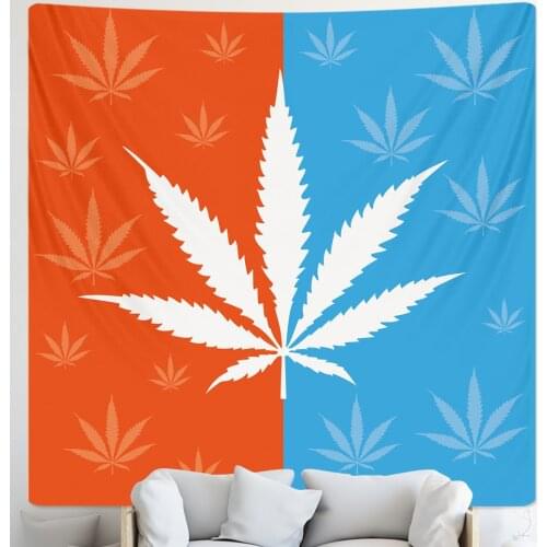 Plant pattern home decoration tapestry Mandala wall decoration Hippie Bohemian decorative sheet yoga mat sofa blanket