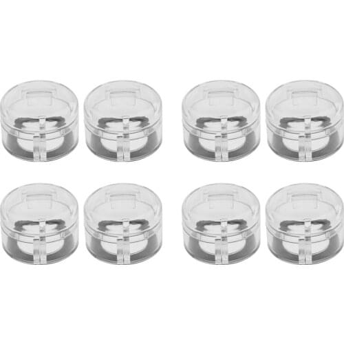 8PCS 30mm Universal Wall Switch Lockout Cover for Oven Cooker Gas Hob Knob, Used with a padlock