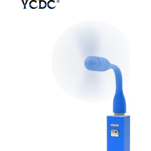 Hot Sale Mini USB Fan Flexible Summer Cooling Gadget For Tablet Power Bank Portable Mini USB Fan For Summer Traveling Camping