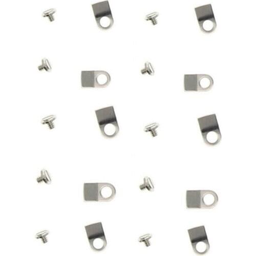 10+10 Steel Securing Screws & Washers Clamps Tab For Watch Movement ETA 2824 2834 2846 2836 Other Swiss Movements