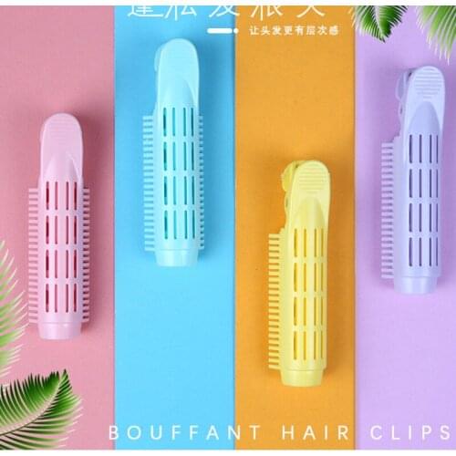 2Pcs Hair Root Clip Bangs Styling Fluffy Styling Hair Curls Seamless Styling Curls Artifact Natural Hairdressing Tools