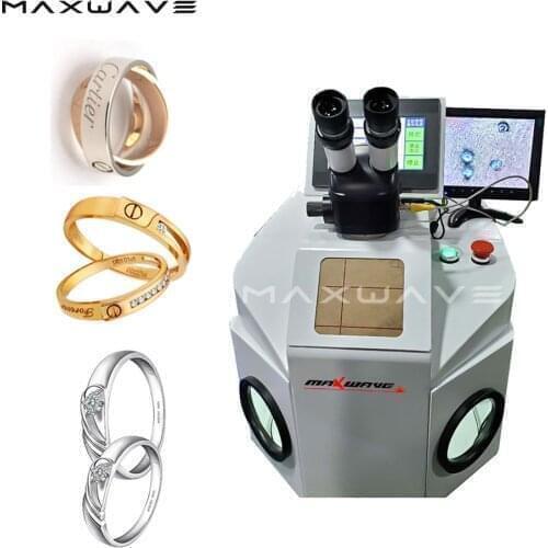 200W Yag Spot Welder Jewelry Laser Welding Soldering Machine For Jewelry Gold Eardrop Bracelet