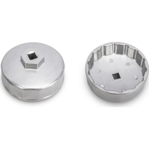 74mm Steel Oil Filter Cap Wrench Socket Remover Tool for Benz Audi Toyota VW
