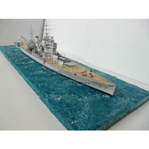 DIYMyModeI British King George V battleship DIY Handcraft Paper Model Kit HandmadeToy Puzzles Gift Movie prop