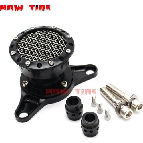 For Harley Sportster 883 1200 XL 48 2004-UP Motorcycle Black Velocity Stack Air Cleaner Intake Filter CNC Aluminum