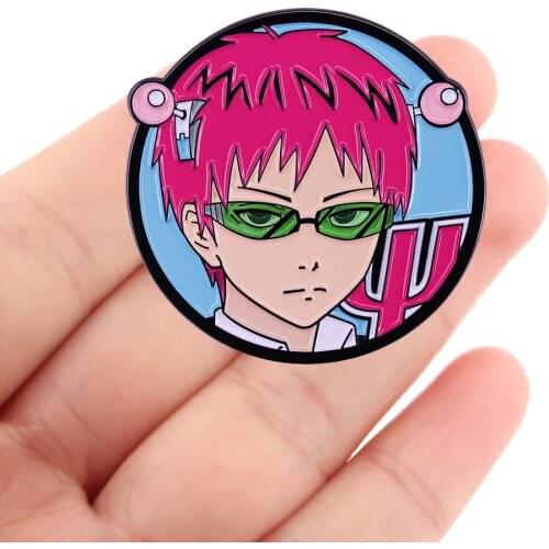 DZ1548 Anime Enamel Pin Brooches Bag Lapel Pin Cartoon Holiday Badge Jewelry Gift for Kids Friends Backpack Decoration